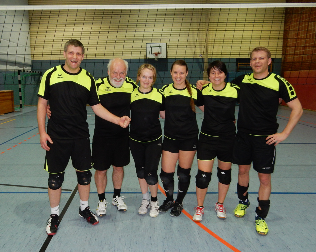 Kersten, Henry, Leo, Külli, Inga, Tim (v.l.n.r) - es fehlt Markus